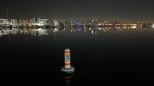 Marina Marker Five - Original aerial photograph